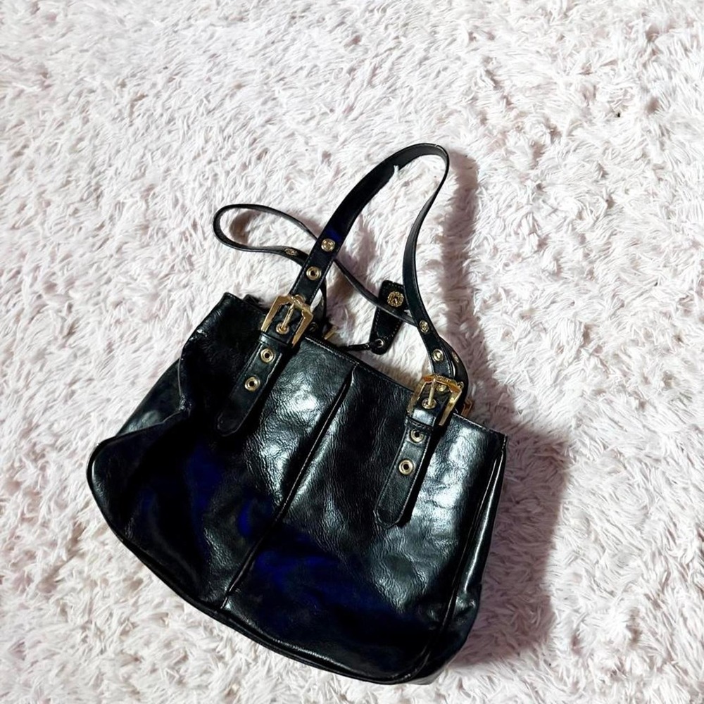 Monet Vintage 90s Edgy Whimsygoth Chic Streetwear Divider Shoulder Purse Womens